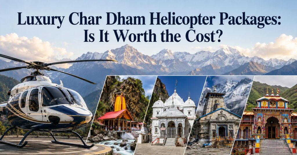 Luxury Char Dham Helicopter Packages: Is It Worth the Cost?